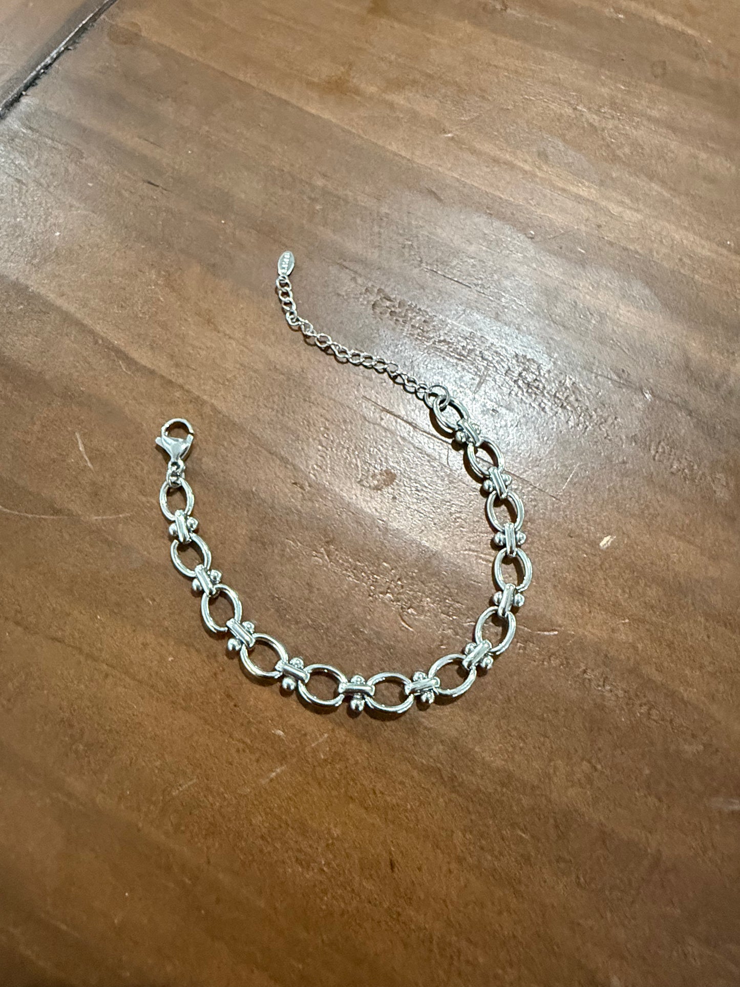 waterproof oval link bar bracelet