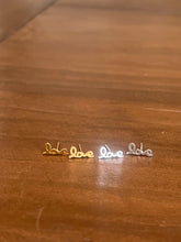 Load image into Gallery viewer, little love stud earrings