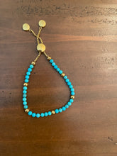 Load image into Gallery viewer, adjustable stainless steel beaded bracelet