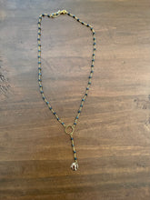 Load image into Gallery viewer, rosary lariat necklace