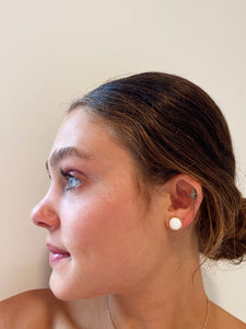 druzy stud earrings