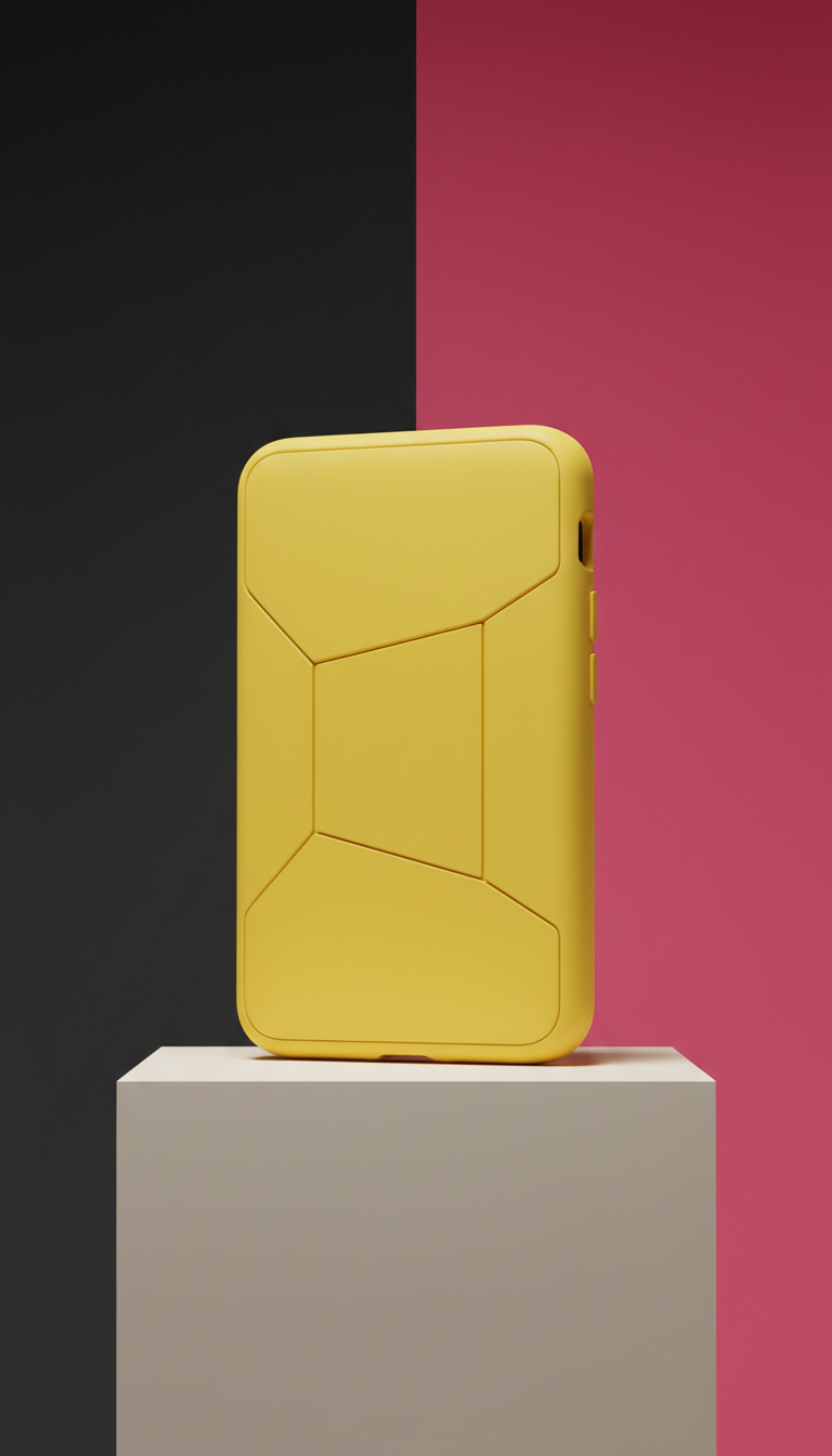 Designer Case With Bold Graphic Accents