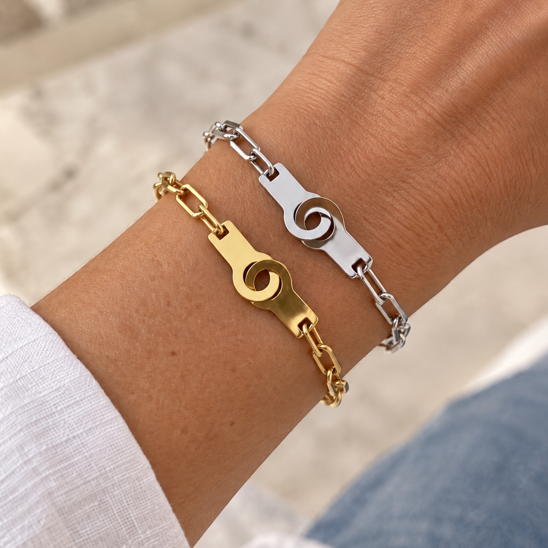 chunky waterproof cuff bracelets
