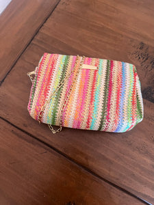 rainbow cross body bag