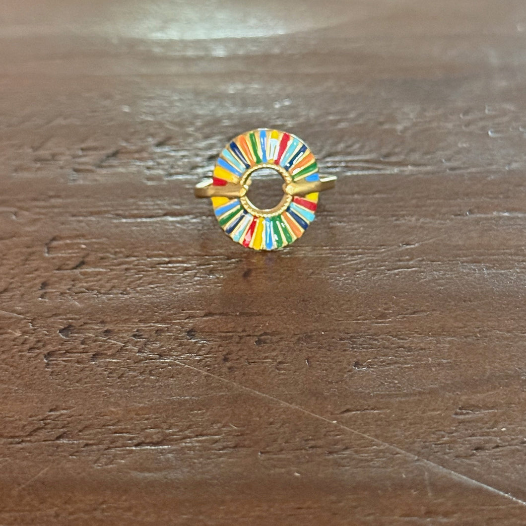 colorful, waterproof summertime ring