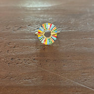 colorful, waterproof summertime ring