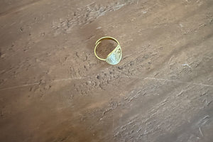 waterproof greek coin ring