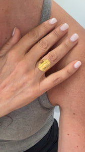 waterproof greek coin ring