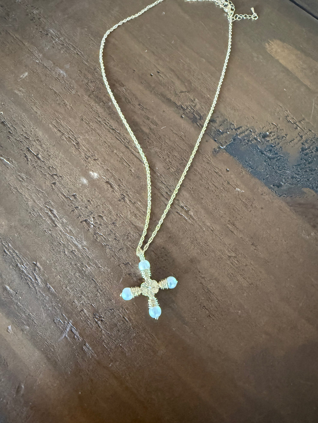 waterproof pearl cross