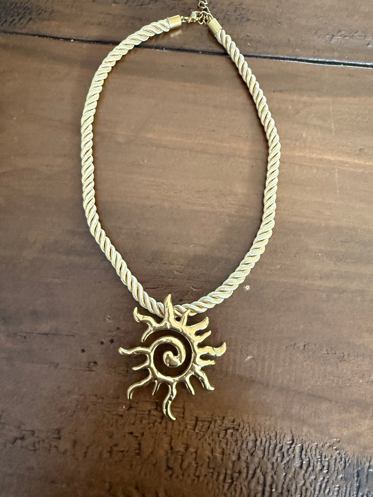 chunky sun and starfish pendants