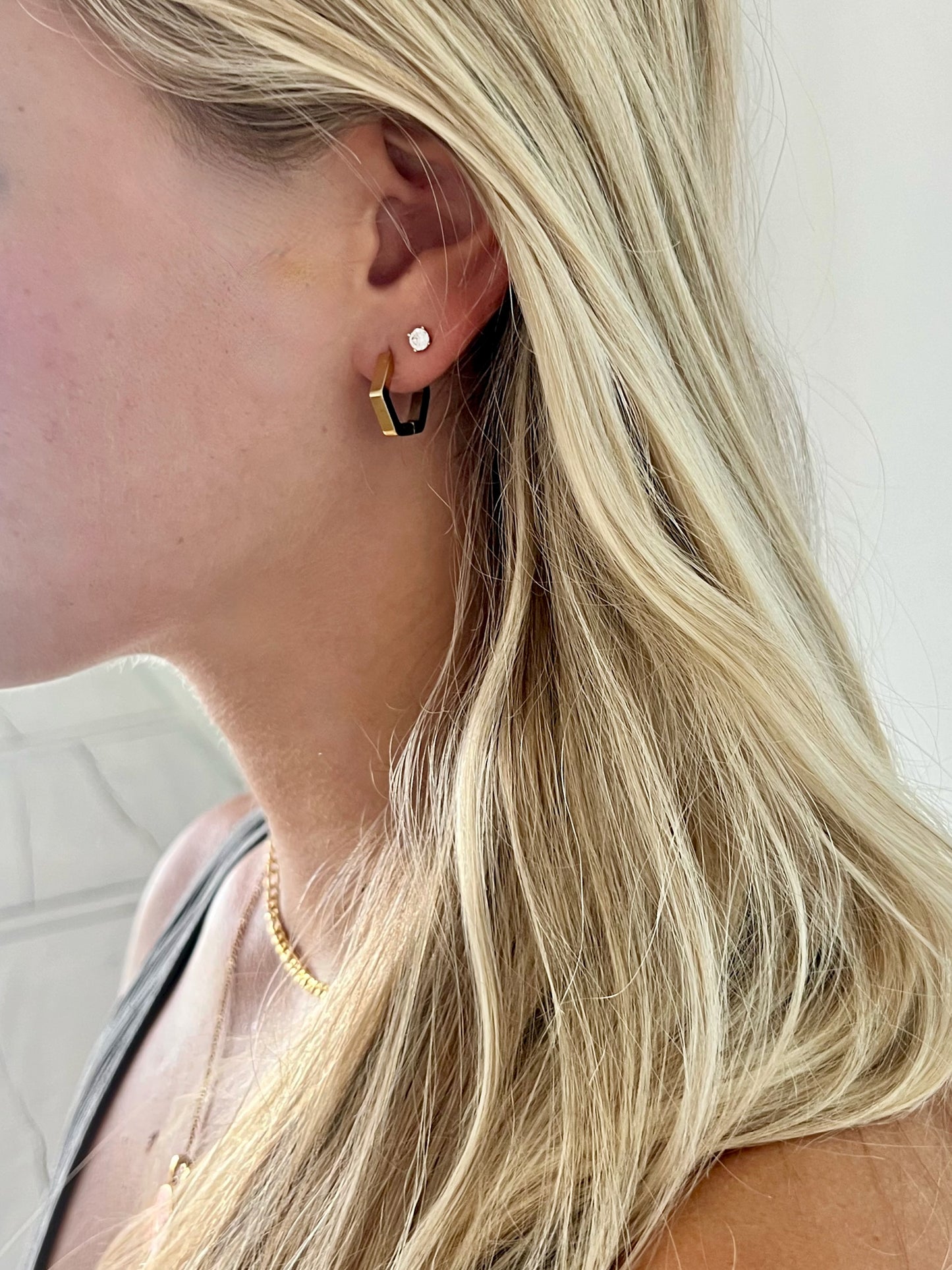 small geometric hoops