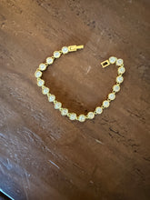 Load image into Gallery viewer, waterproof bezel set cz tennis bracelet