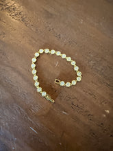 Load image into Gallery viewer, waterproof bezel set cz tennis bracelet