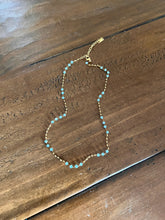 Load image into Gallery viewer, dainty crystal beaded necklace
