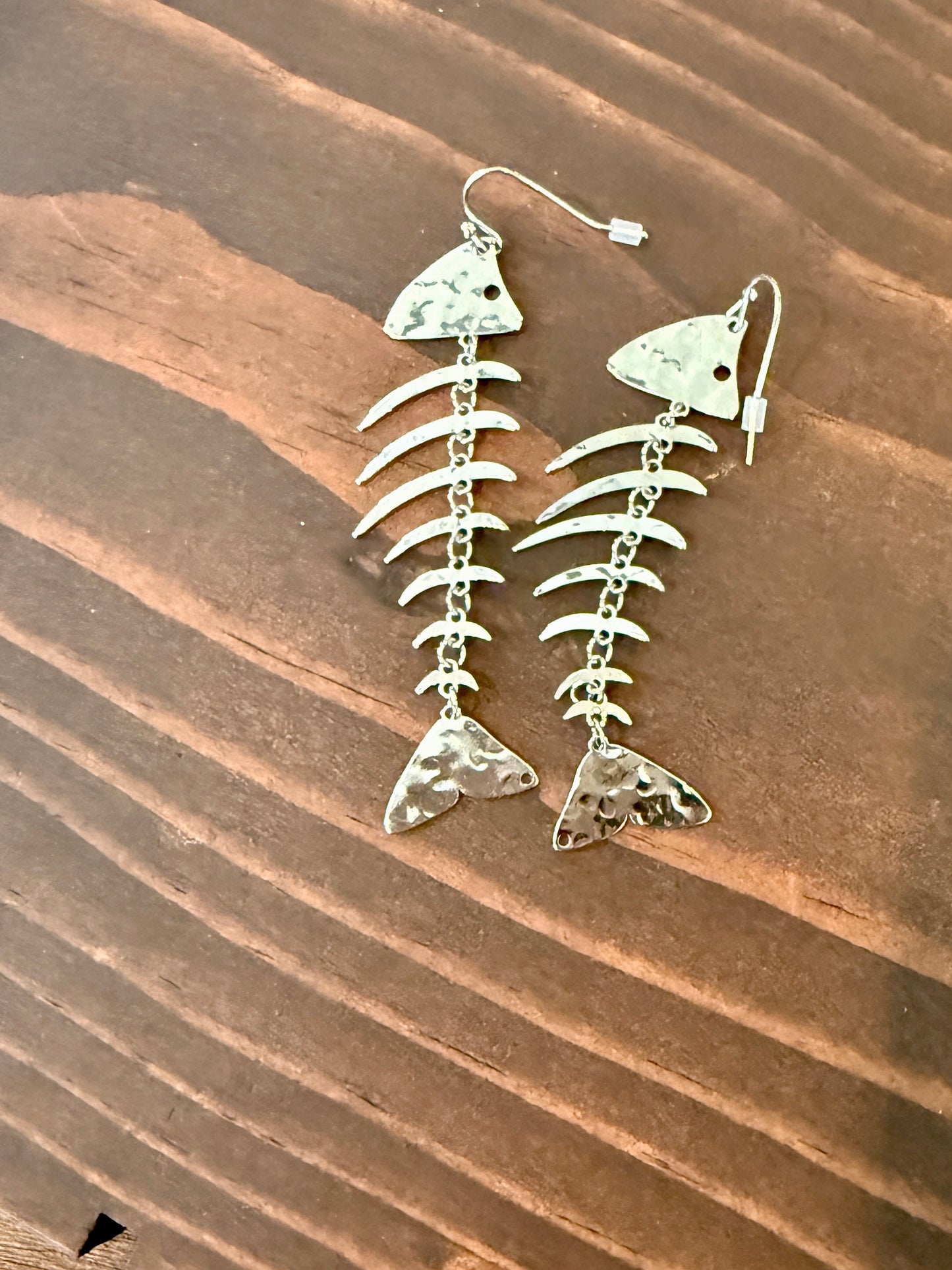 fish dangle earrings