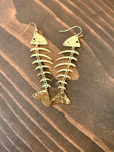 Load image into Gallery viewer, fish dangle earrings