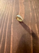 Load image into Gallery viewer, waterproof bezel set cz ring