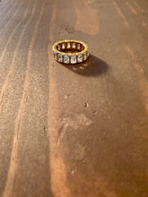 Load image into Gallery viewer, waterproof bezel set cz ring