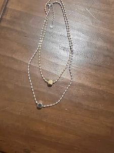 simple cube necklace