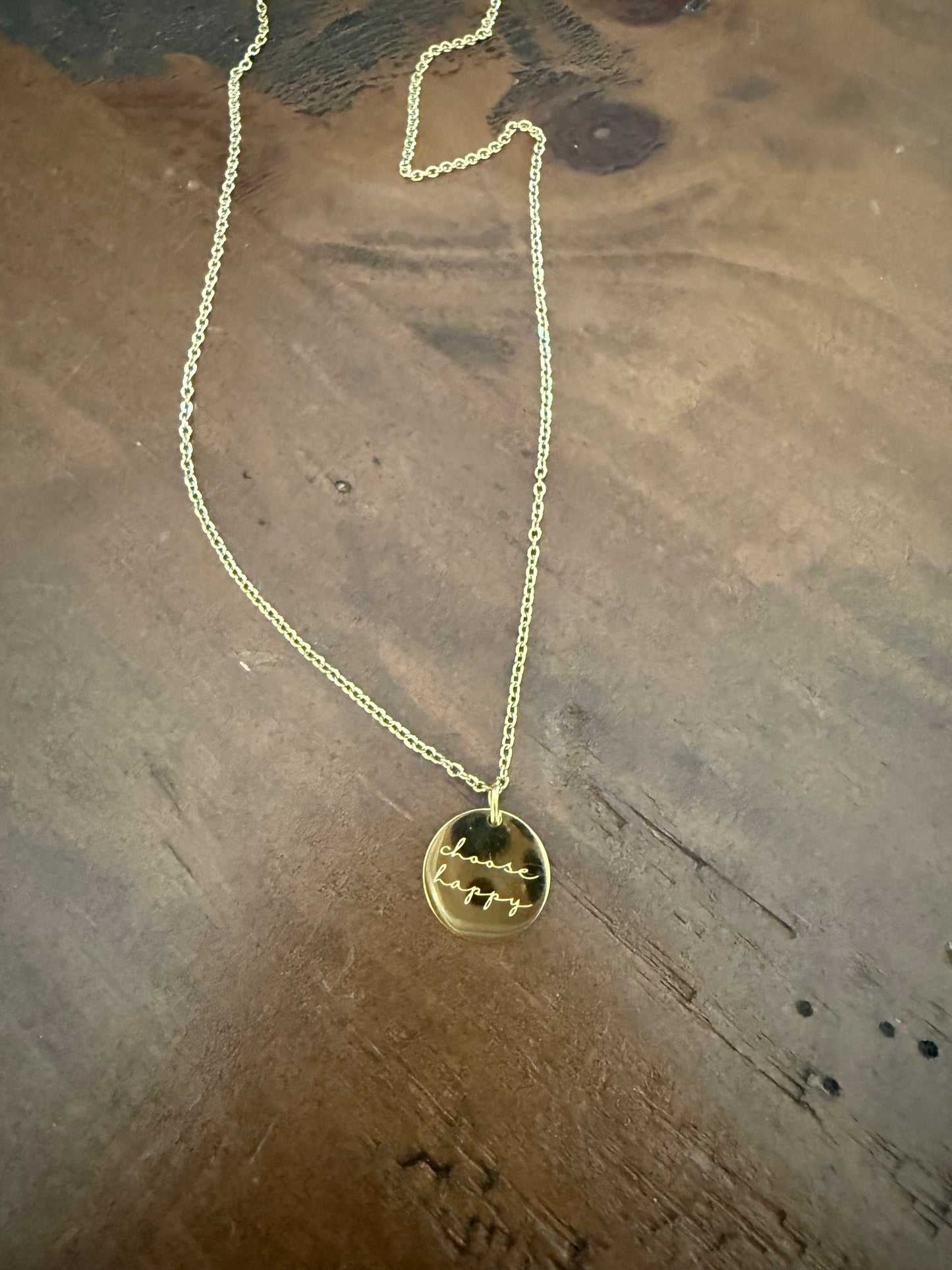 simple mantra necklaces