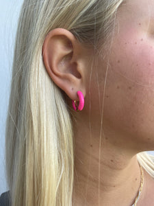 bold colorful hoops