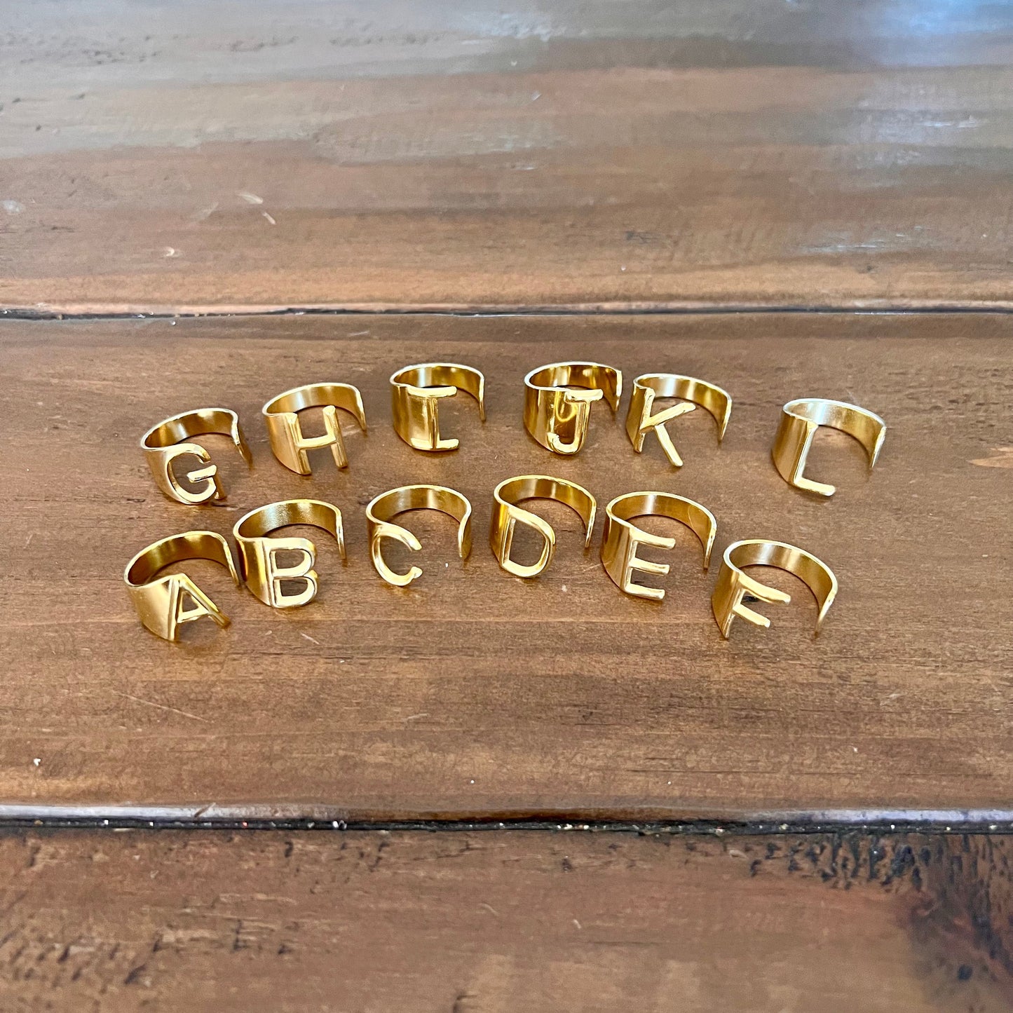 waterproof letter ring