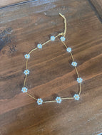 pearl flower necklace