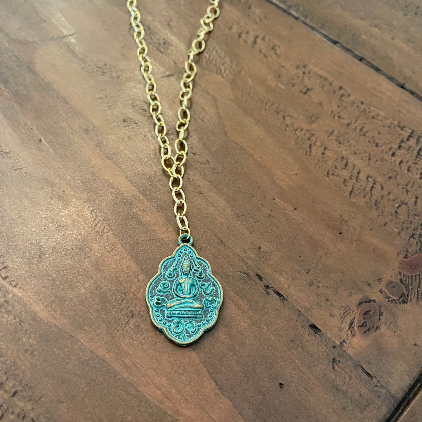 relic coin pendant necklace