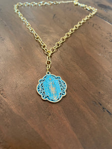 relic coin pendant necklace