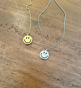 smile pendant necklace