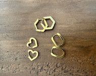 small geometric hoops