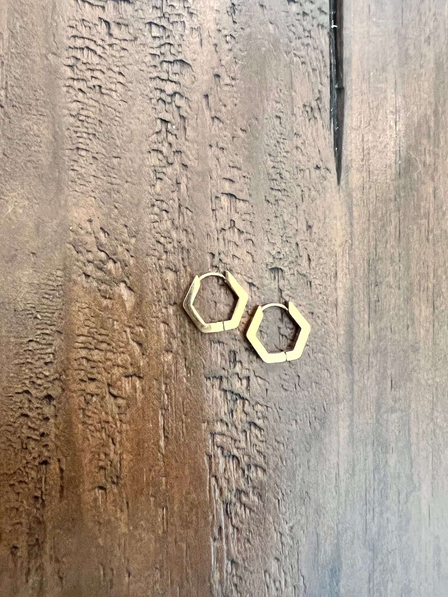 small geometric hoops