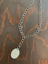 Load image into Gallery viewer, chunky cross coin pendant