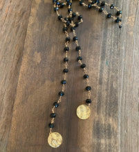 Load image into Gallery viewer, rosary bead wrap necklace