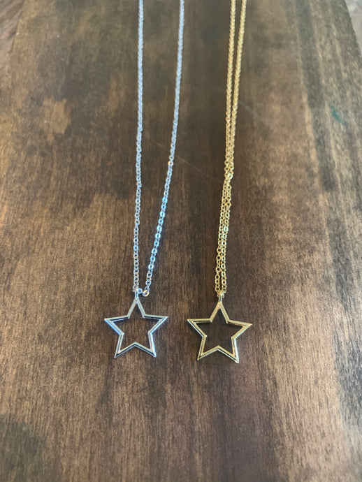 star pendant necklace