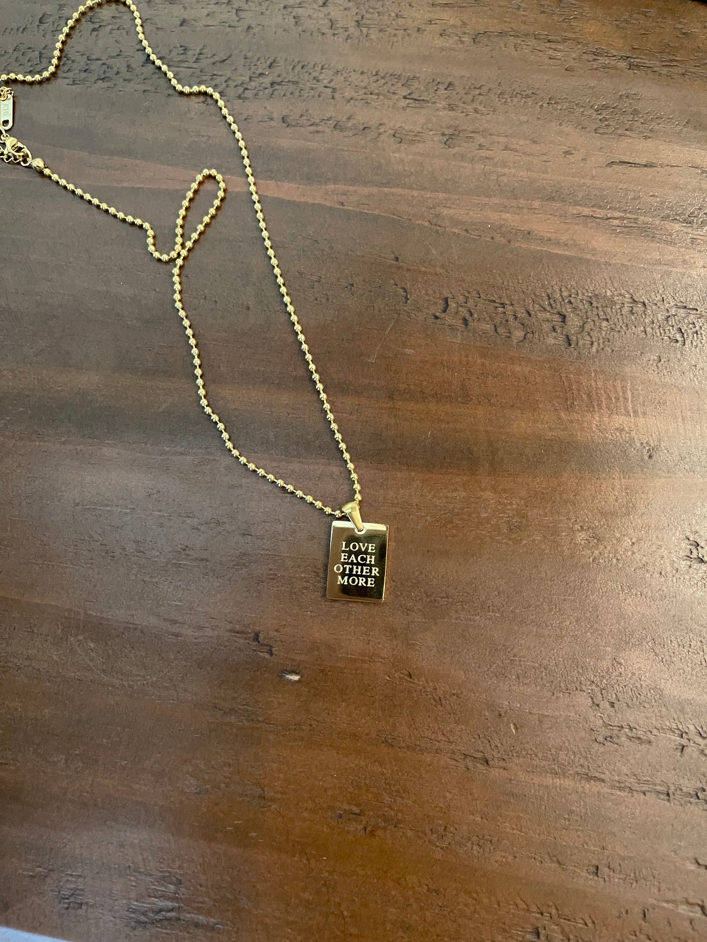 inspiration tag necklaces
