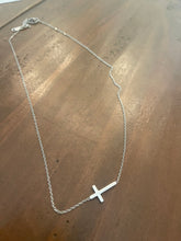 Load image into Gallery viewer, cross connector necklace