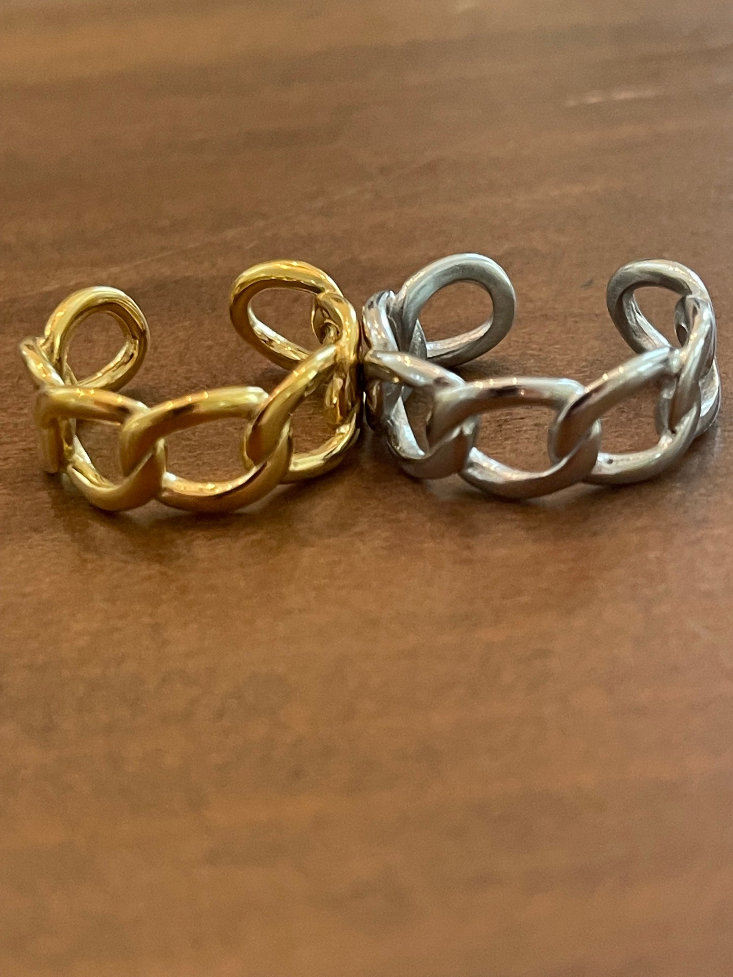 adjustable waterproof cuban ring