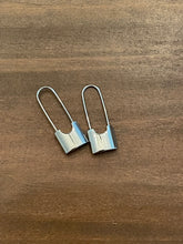Load image into Gallery viewer, safety pin earrings