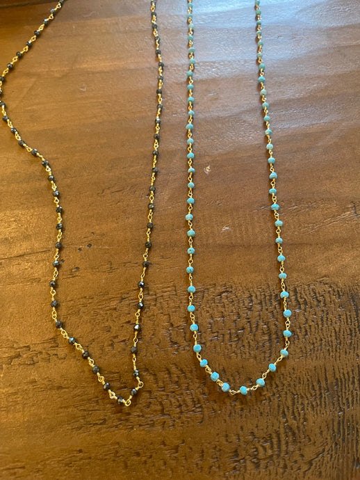rosary bead choker