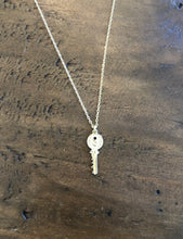 Load image into Gallery viewer, key pendant necklace