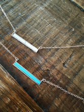 Load image into Gallery viewer, baby bar connector necklace