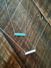 Load image into Gallery viewer, baby bar connector necklace