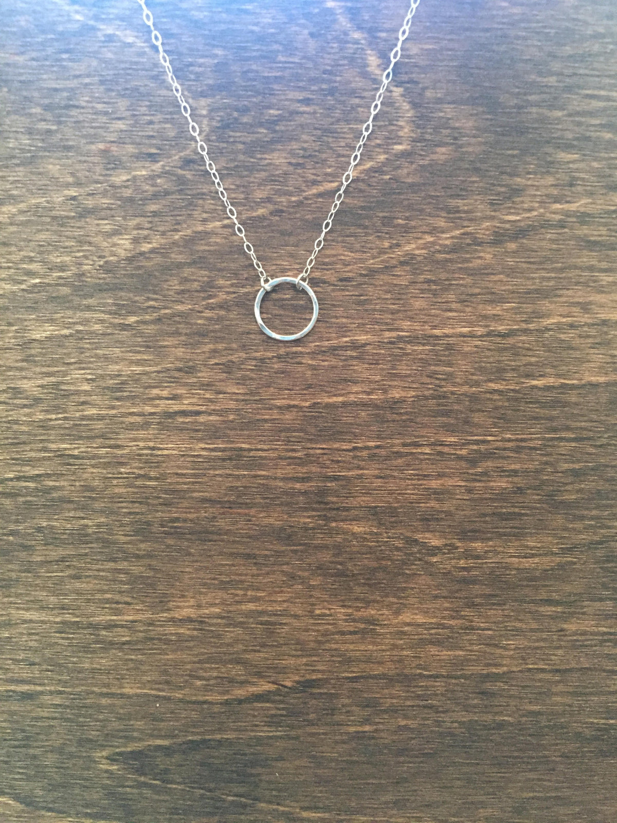circle necklace