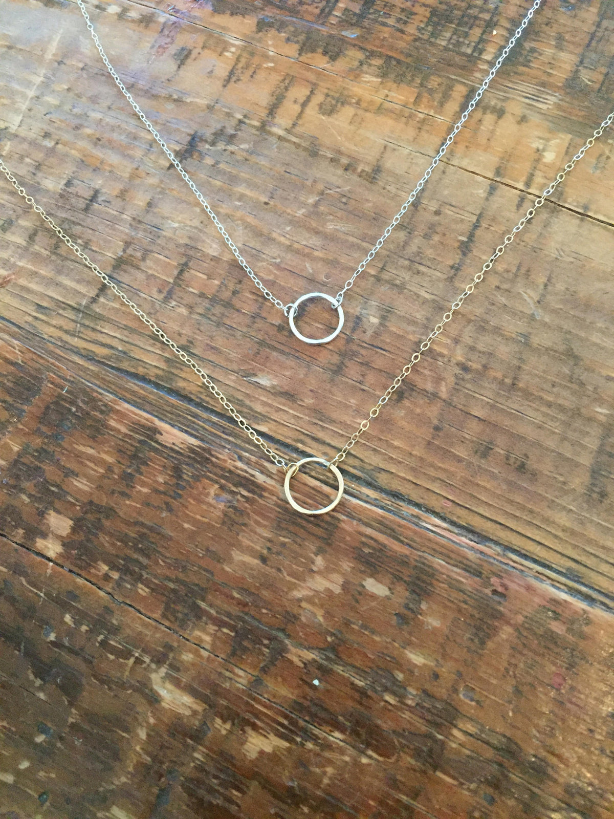 circle necklace