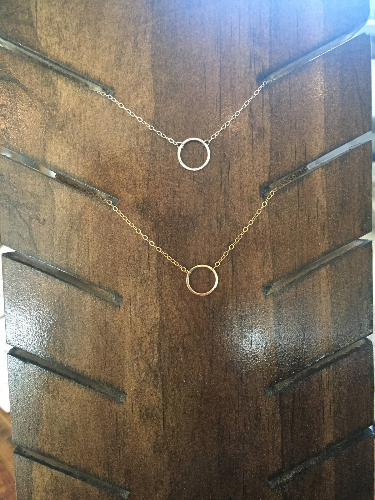 circle necklace