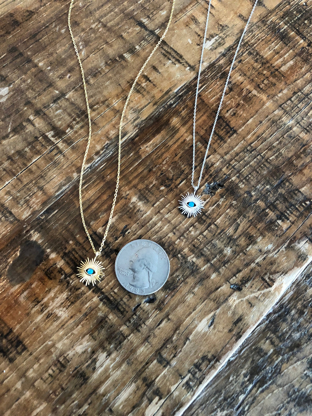 evil eye pendant necklace