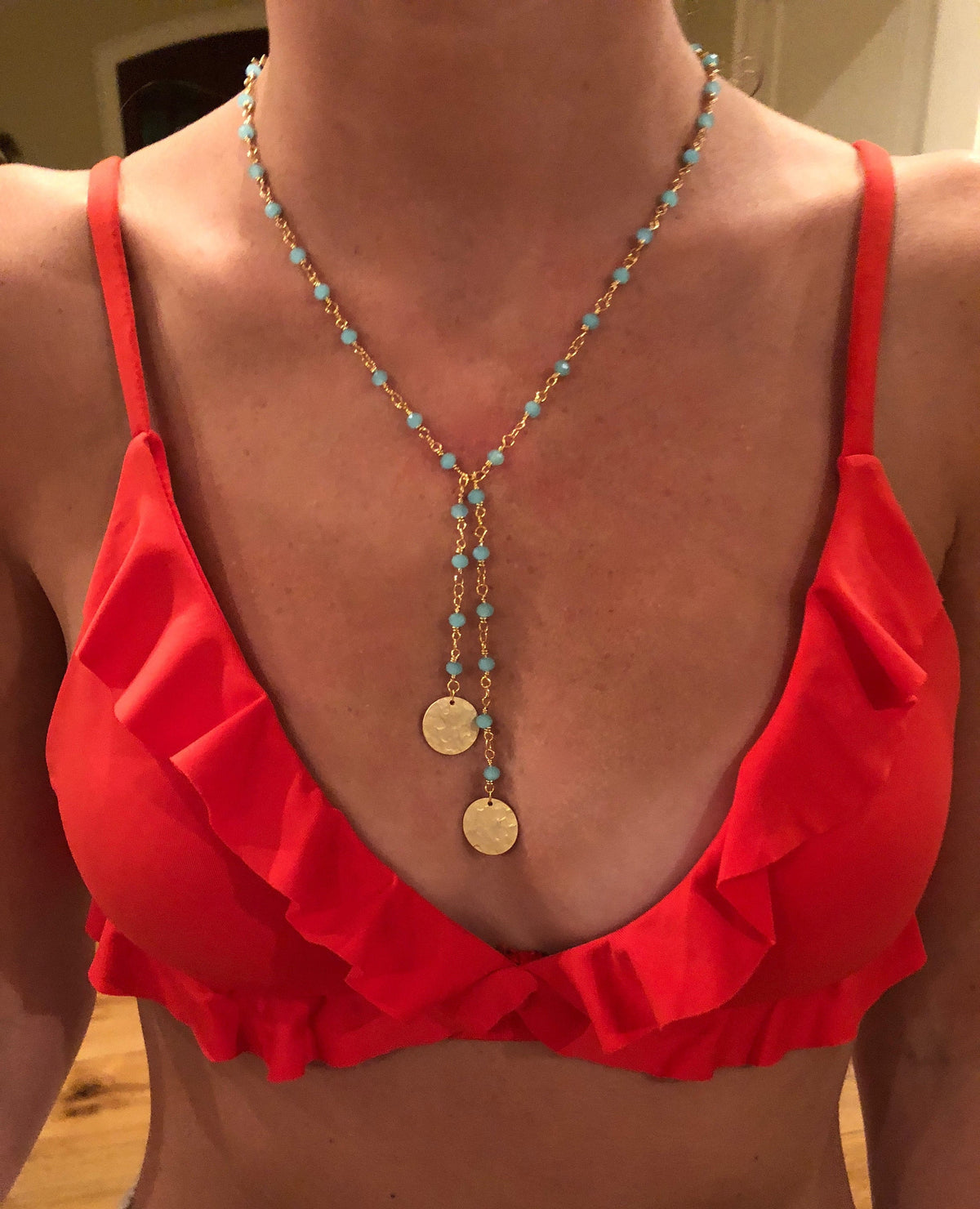 rosary bead necklace