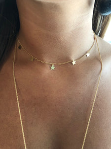 star choker necklace