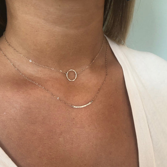 circle necklace